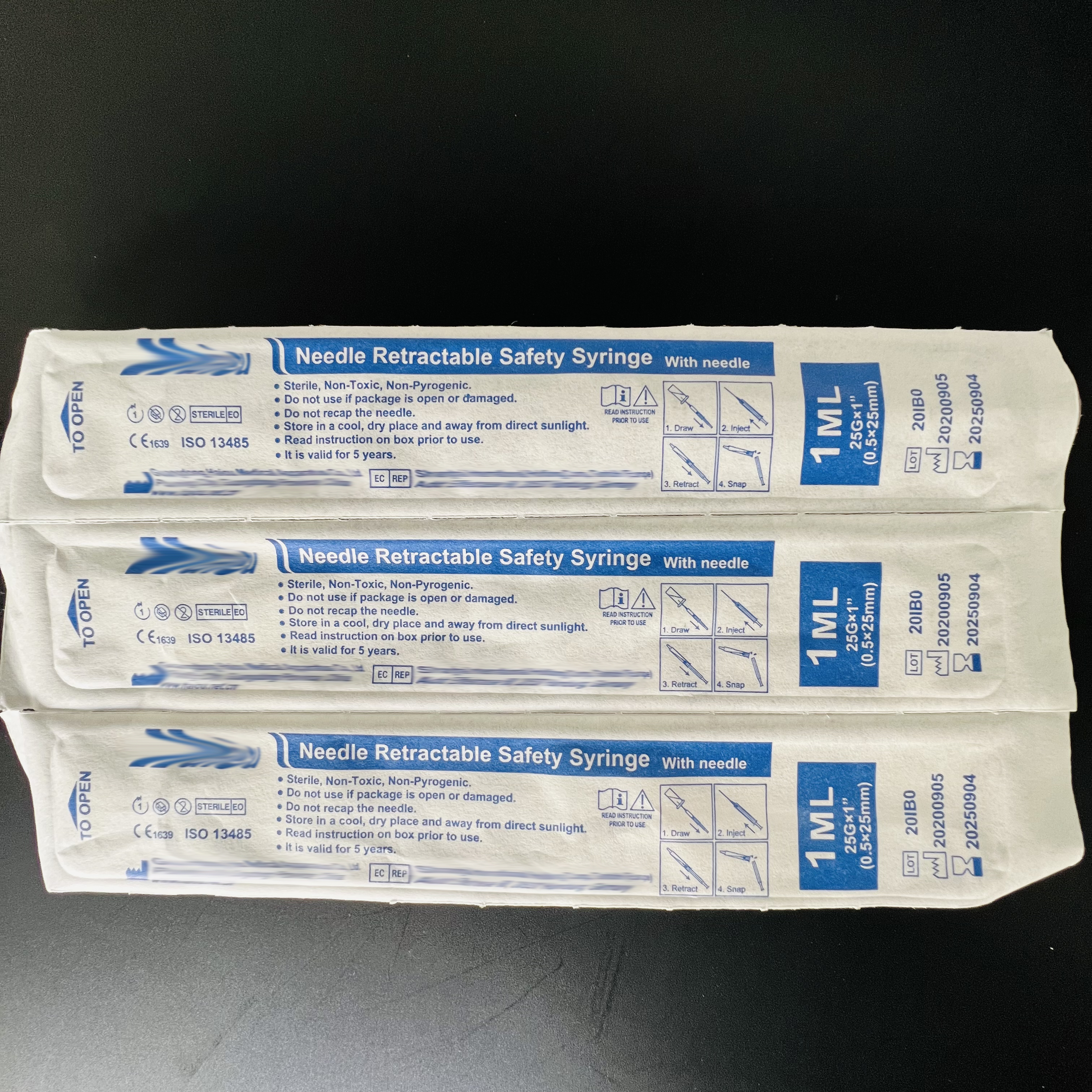 自毀式魯爾鎖注射器