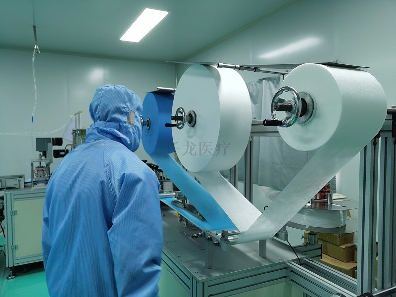 無紡布生產(chǎn)車間