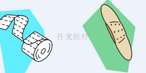 如何用紗布繃帶和透氣膠帶處理傷口