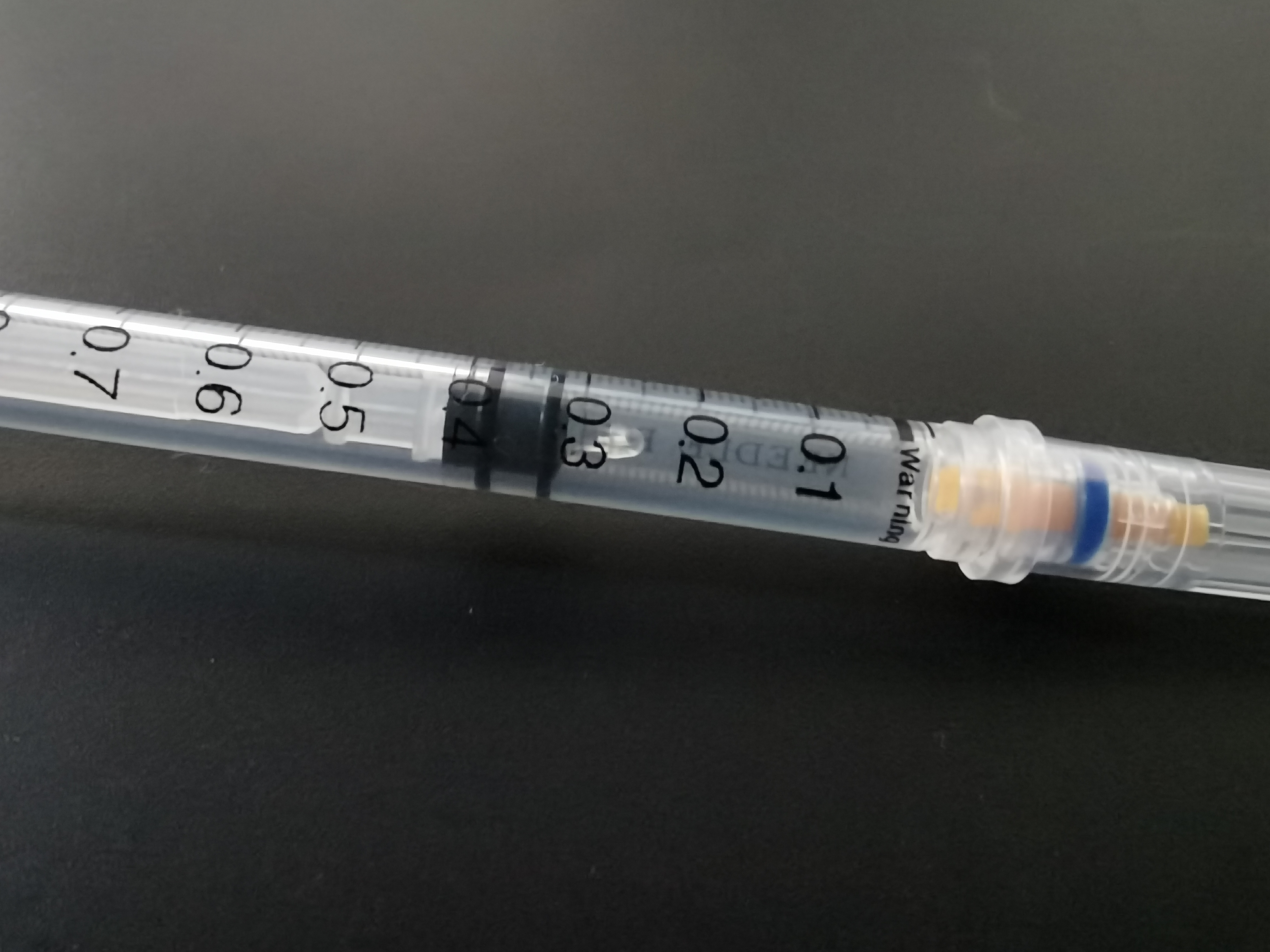 一次性自毀式注射器