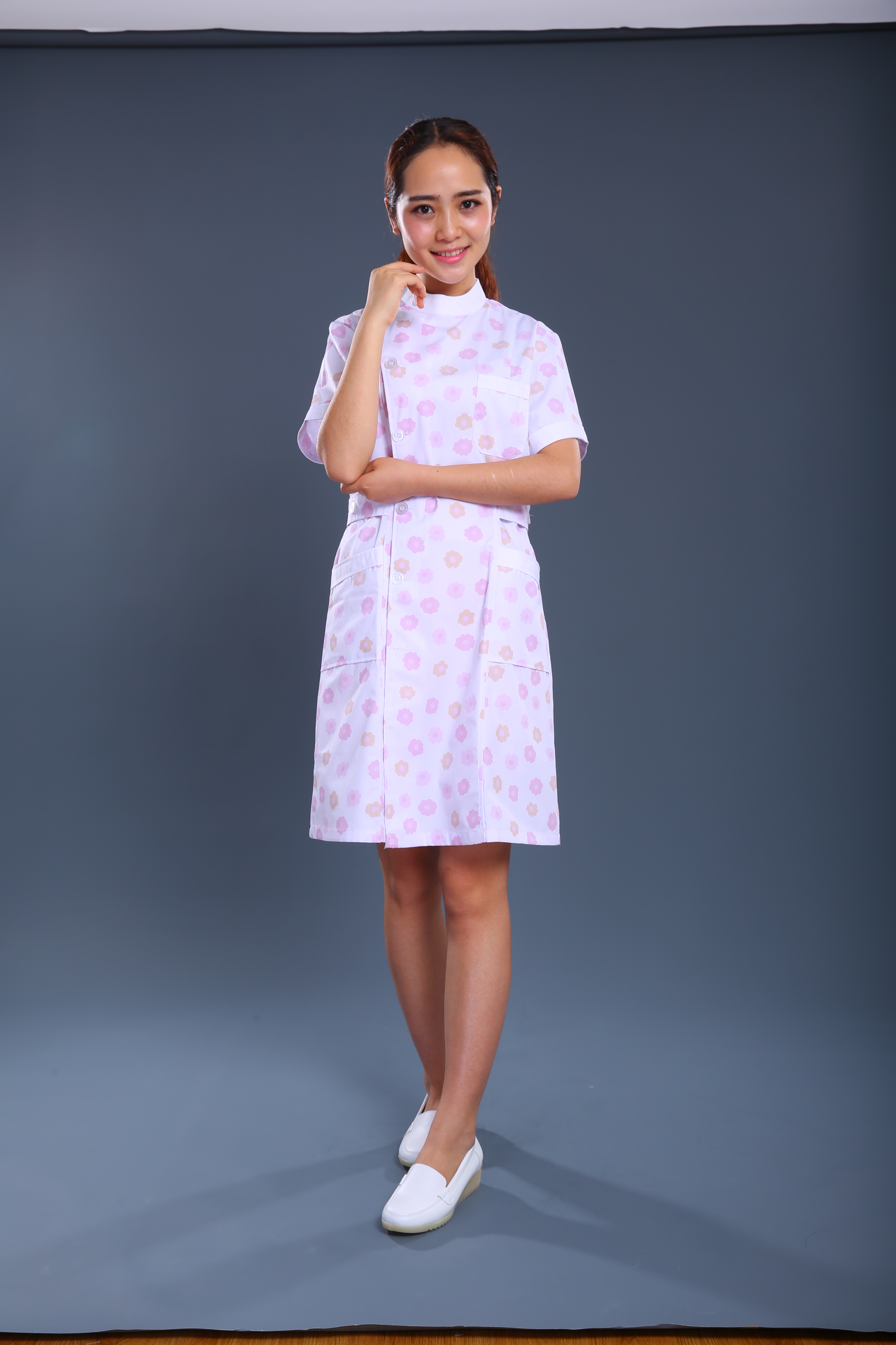 印花護(hù)士制服